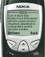 SMS Nachricht auf Nokia Handy